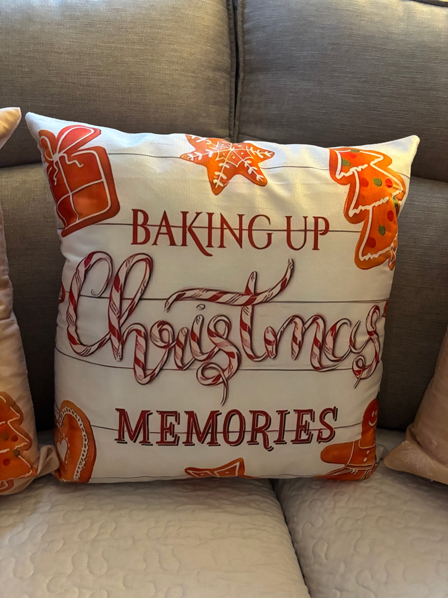 Gingerbread Bakeshop Pillow Set