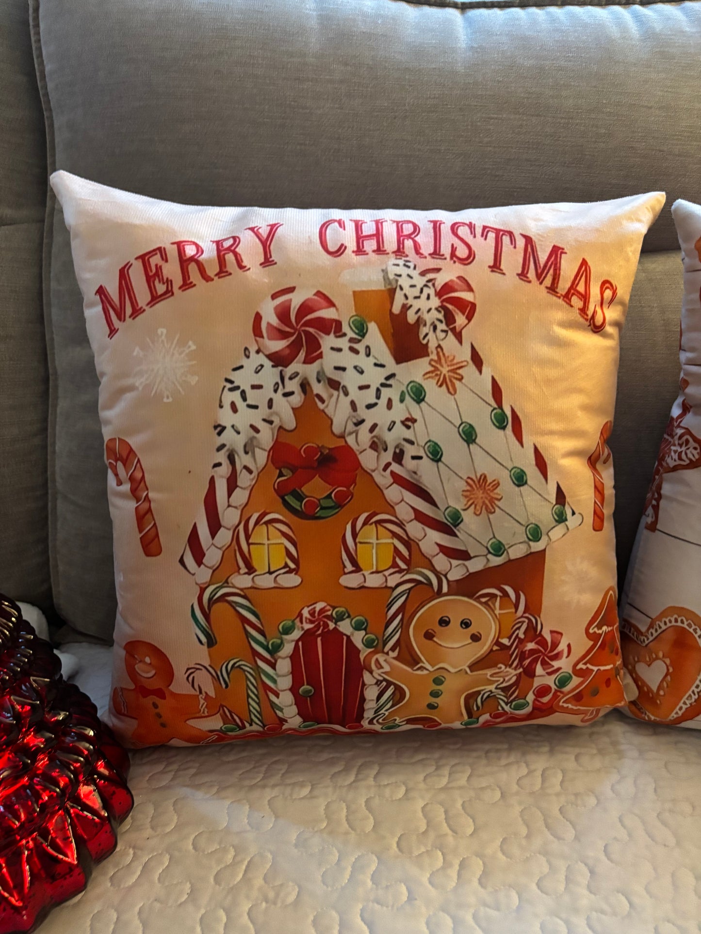 Gingerbread Bakeshop Pillow Set